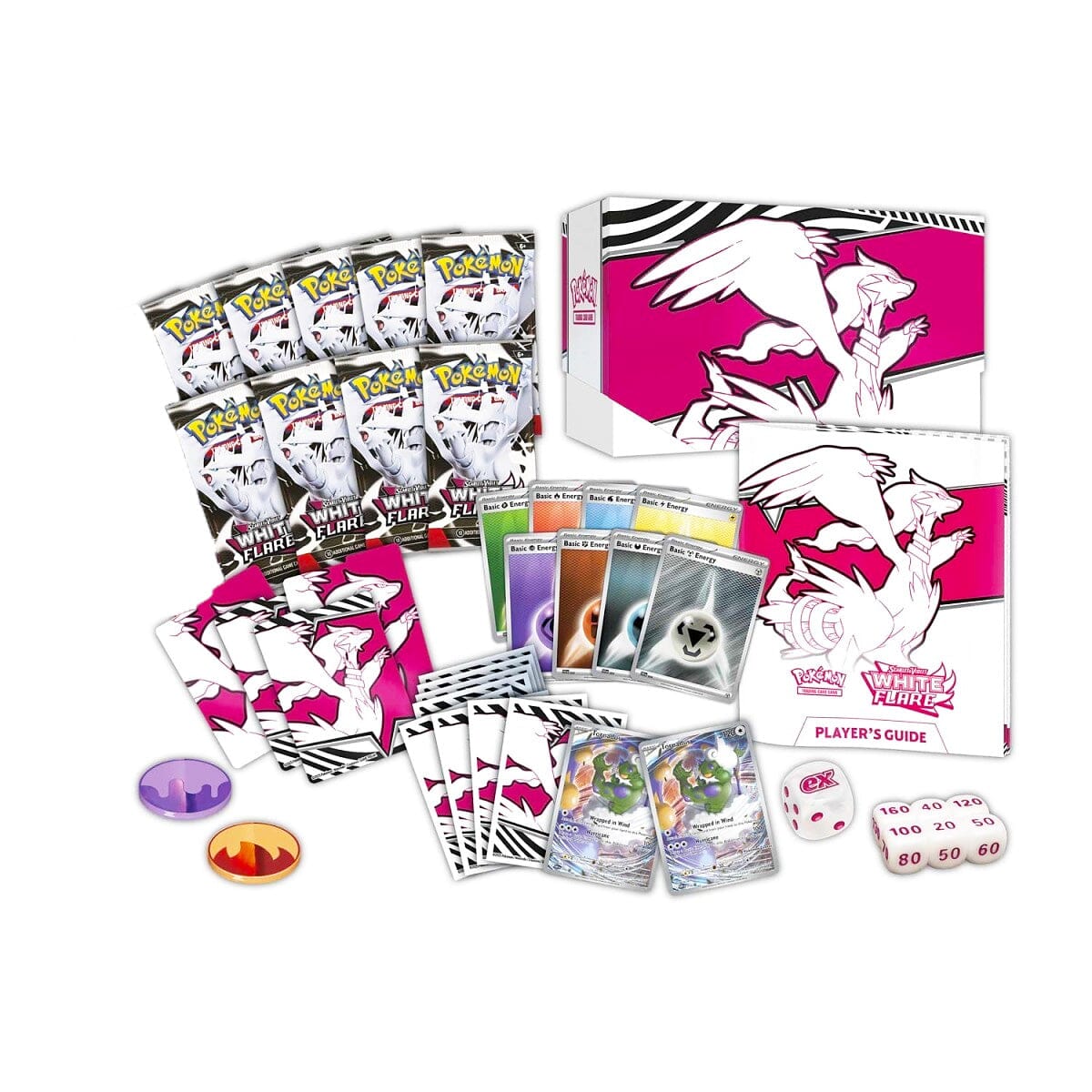 Pokémon TCG: Scarlet & Violet White Flare Elite Trainer Box Simple Pokémon 